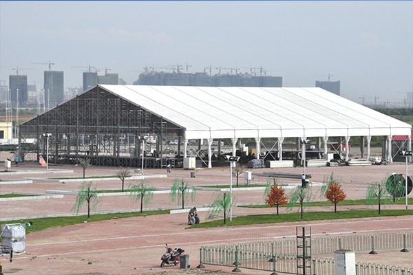 Push and Pull Exhibition Canopy Material Outdoor Folding Large Storage Tent