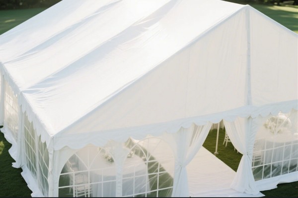 Pure White Transparent Wedding Tent
