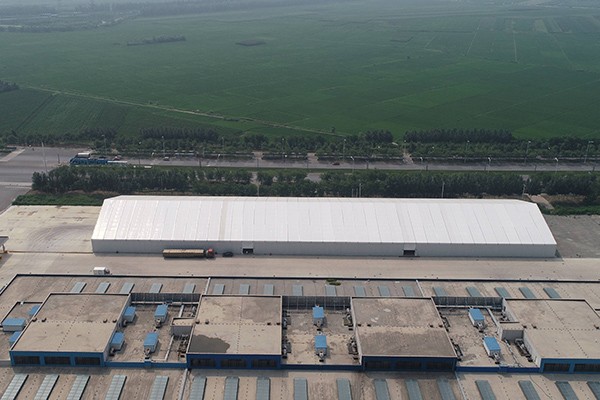 20 M X 35 M Heavy Duty Waterproof Warehouse Storage Workshop Marquee Aluminum Tent