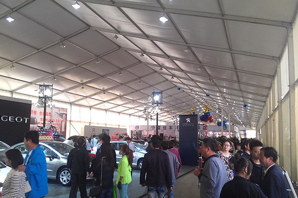 Factory Direct Sales Outdoor Canopy White Party Event Exhibition Wedding Marquee Tent